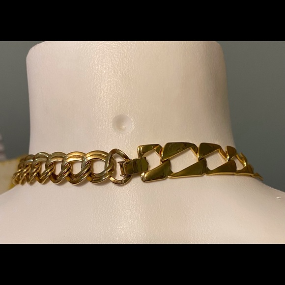 Vintage Repurposed Mixed Media Assemblage Collage Statement Necklace Artisan - Picture 8 of 10